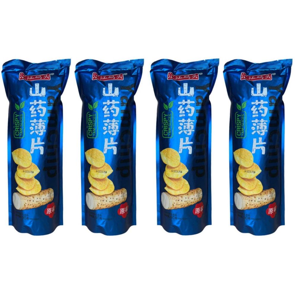 Чипсы из батата YamChip с оригинальным вкусом, 90 г, 4 шт
