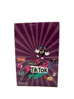 Жевательная резинка TikTok Chile со вкусом винограда