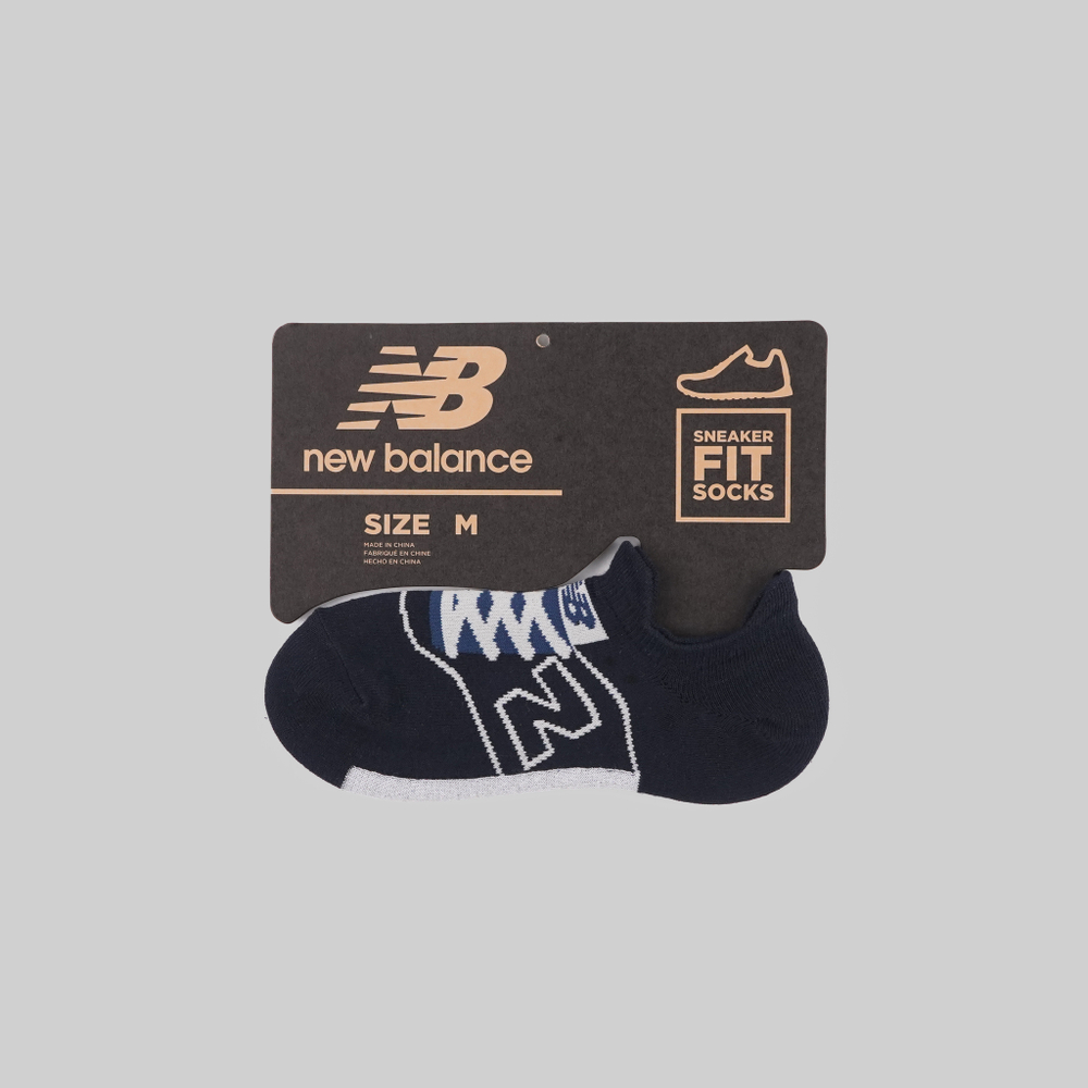 Носки New Balance Double Tab Sneaker No Show - купить в магазине Dice с бесплатной доставкой по России