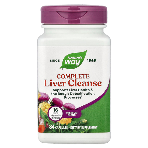 Nature's Way, Комплексное очищение печени, 84 капсулы