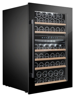 Винный шкаф Temptech Oslo OZ90DB двухзонный черный