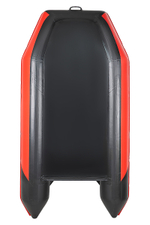 Броня-280 красный-черный (лодка ПВХ под мотор с усилением)