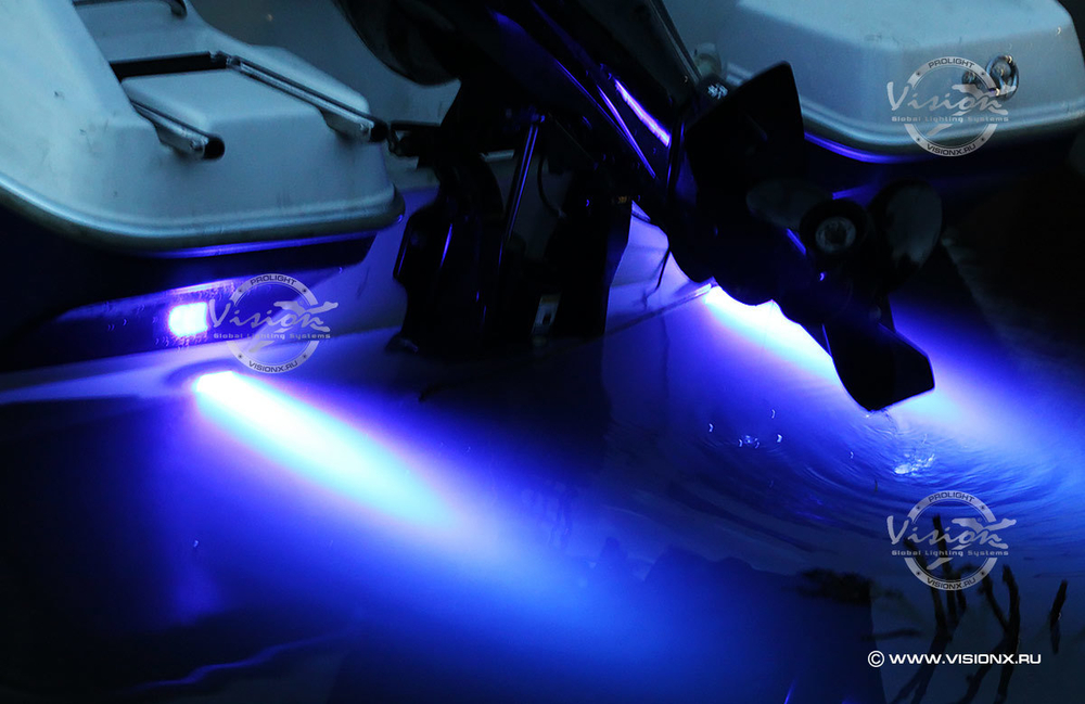 Светодиодная фара PROLIGHT подводная, синий свет