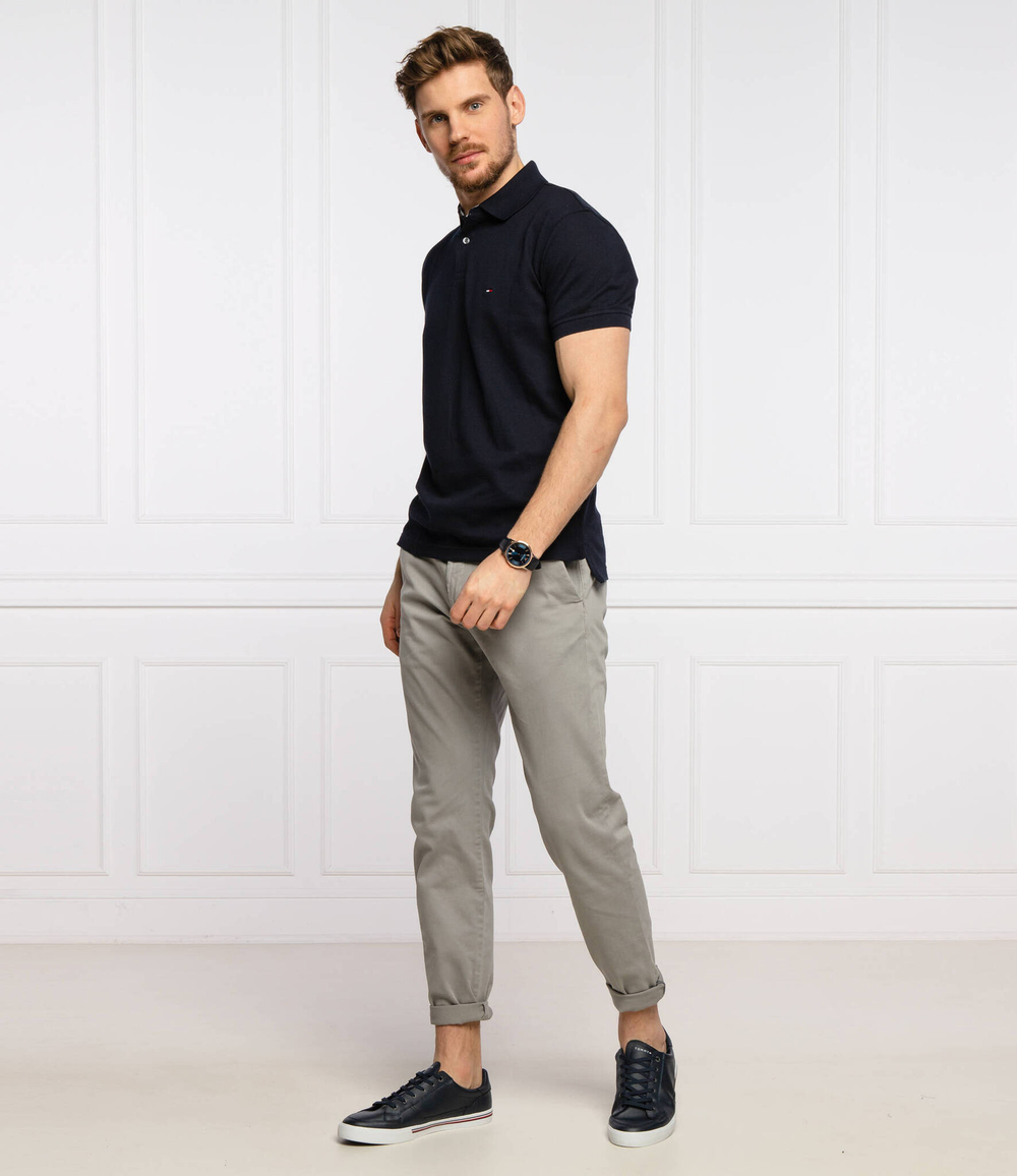 Поло 1985 Tommy Hilfiger - темно-синий(MW0MW17770)