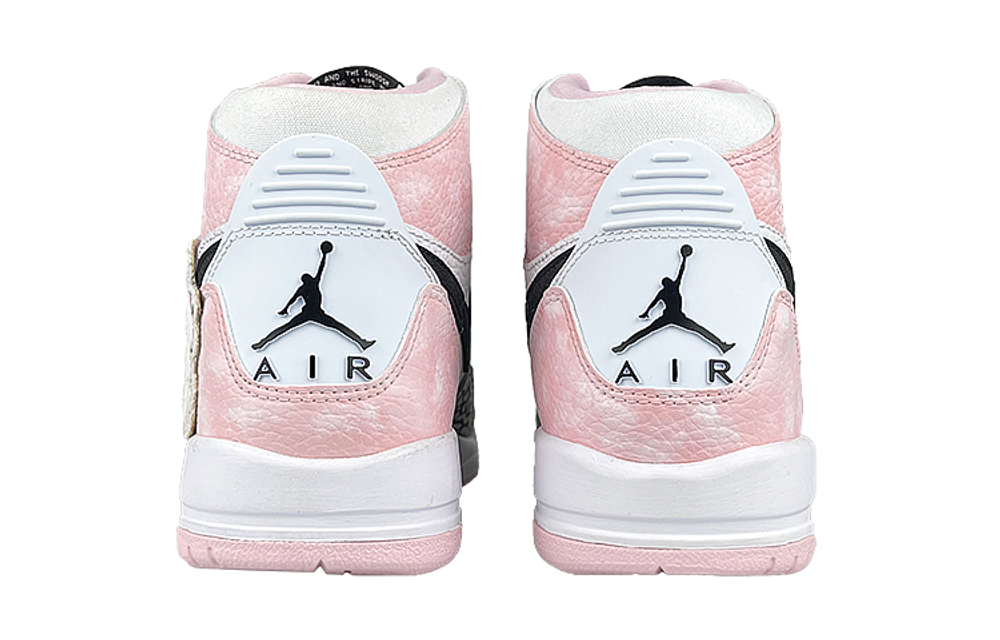 Jordan Legacy 312 Vintage Basketball Shoes Women"s White Pink