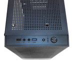 Корпус Mastero GA-01, Без БП, ATX, чёрный, бок: закалённое стекло (MST-GA-01-B)