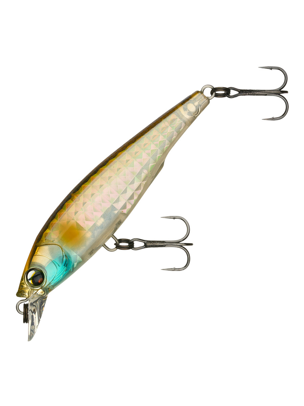 Воблер для рыбалки Duel L-Bass Jerkbait 110SF F1238 #HWS, 110 мм, 15 г, медленно всплывающий, минноу