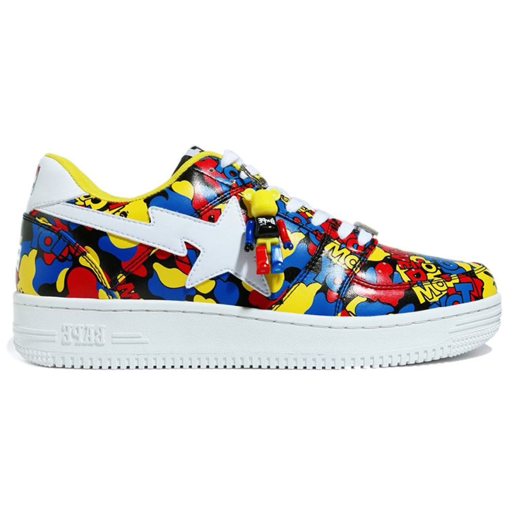 Кроссовки Medicom Toy x A BATHING APE STA Low, 1G73-191-912