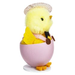 GAEM Фигурка декоративная "Цыпленок", L6 W5 H9,5 см, 5в.