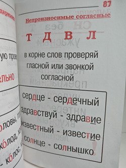 Математика и грамматика русского языка: в таблицах и схемах: для начальных классов