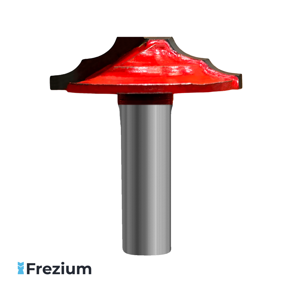 Пазовая фасонная фреза по дереву (43x12x13x50)