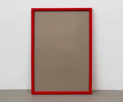 Рамка для постера красная