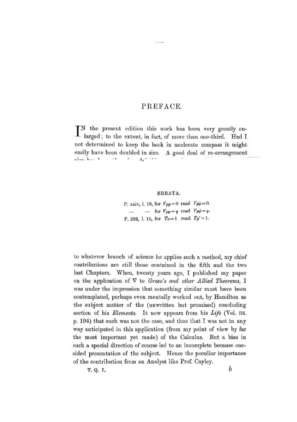 An elementary treatise on quaternions | P.G. Tait