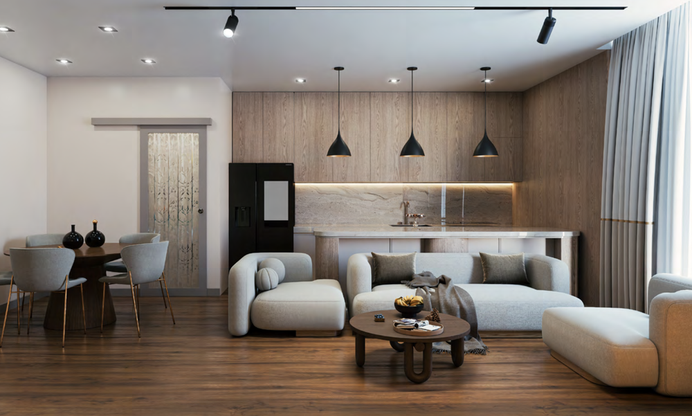 "Uptown" Оман, Маскат, создает идеальный баланс для вашей жизни, где вы можете обосноваться с семьей и близкими, наслаждаясь полной приватностью и просторными территориями