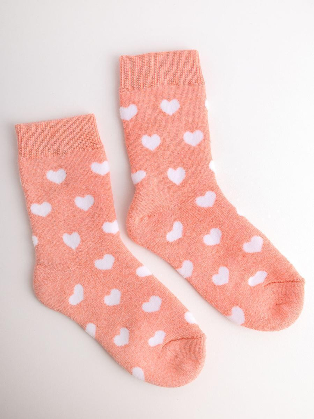 Носки д/девочки махровые TBP329 коралловый р.16 (Батик), 1 шт.