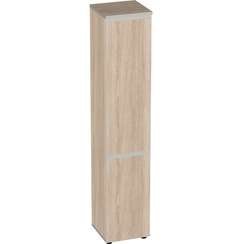 Шкаф узкий высокий закрытый V-2.6+4.2.1 391×387×1980