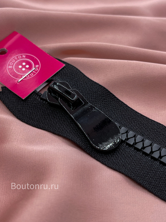 Молния тракторная двухзамковая черная