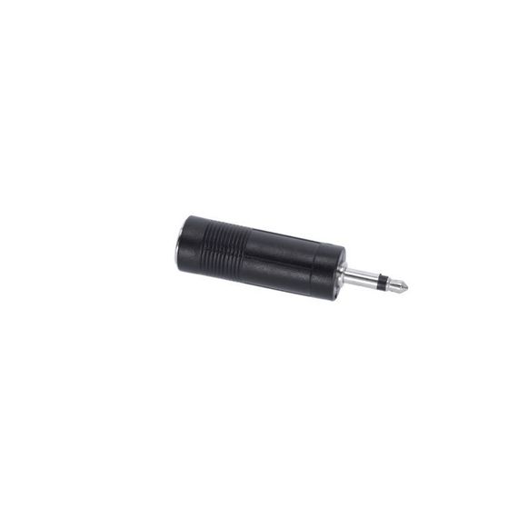 Adam Hall K4AJF2MM2 - адаптер TRS (jack) mono 6.3 mm (F) - TRS (jack) mono 3.5 mm (M), металлический