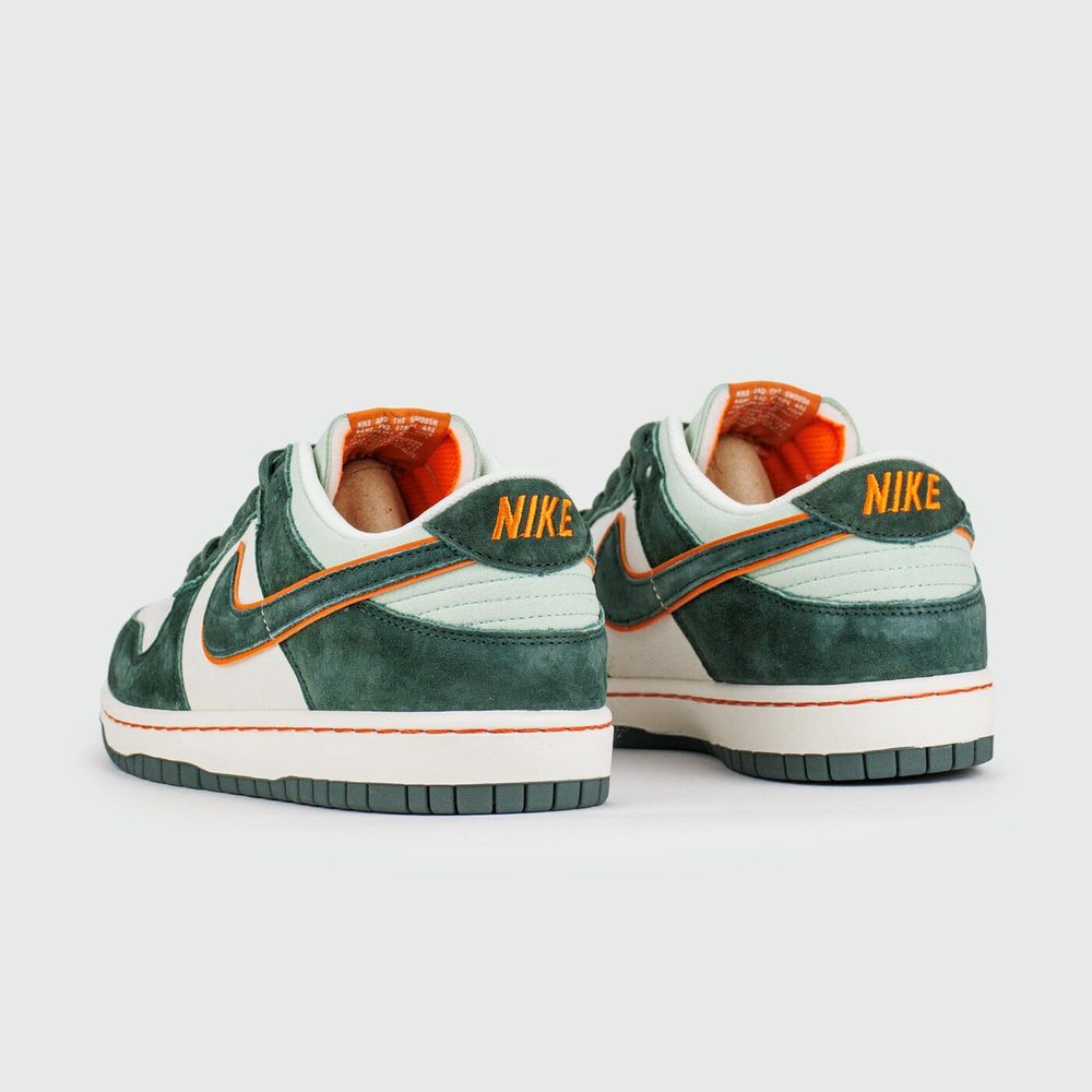Кроссовки Nike Dunk Low Green / Grey