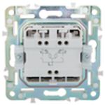 SKANDY Выключатель 2-клавишный 10А SK-V04G графит IEK
