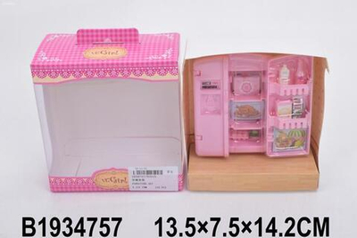 Набор холодильник с продуктами, коробка VC015