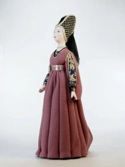 Кукла коллекционная в праздничном костюме Флоренция