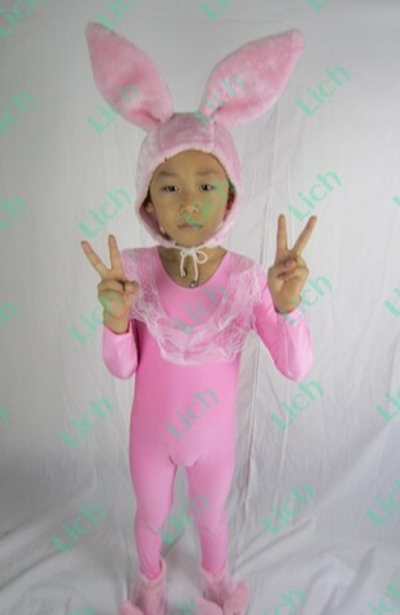 Костюм зайца детский карнавальный однотонный