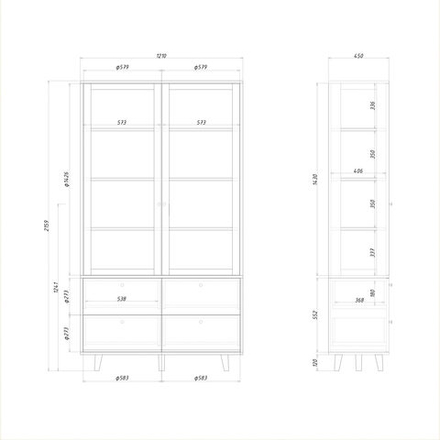 Витрина TW179/2