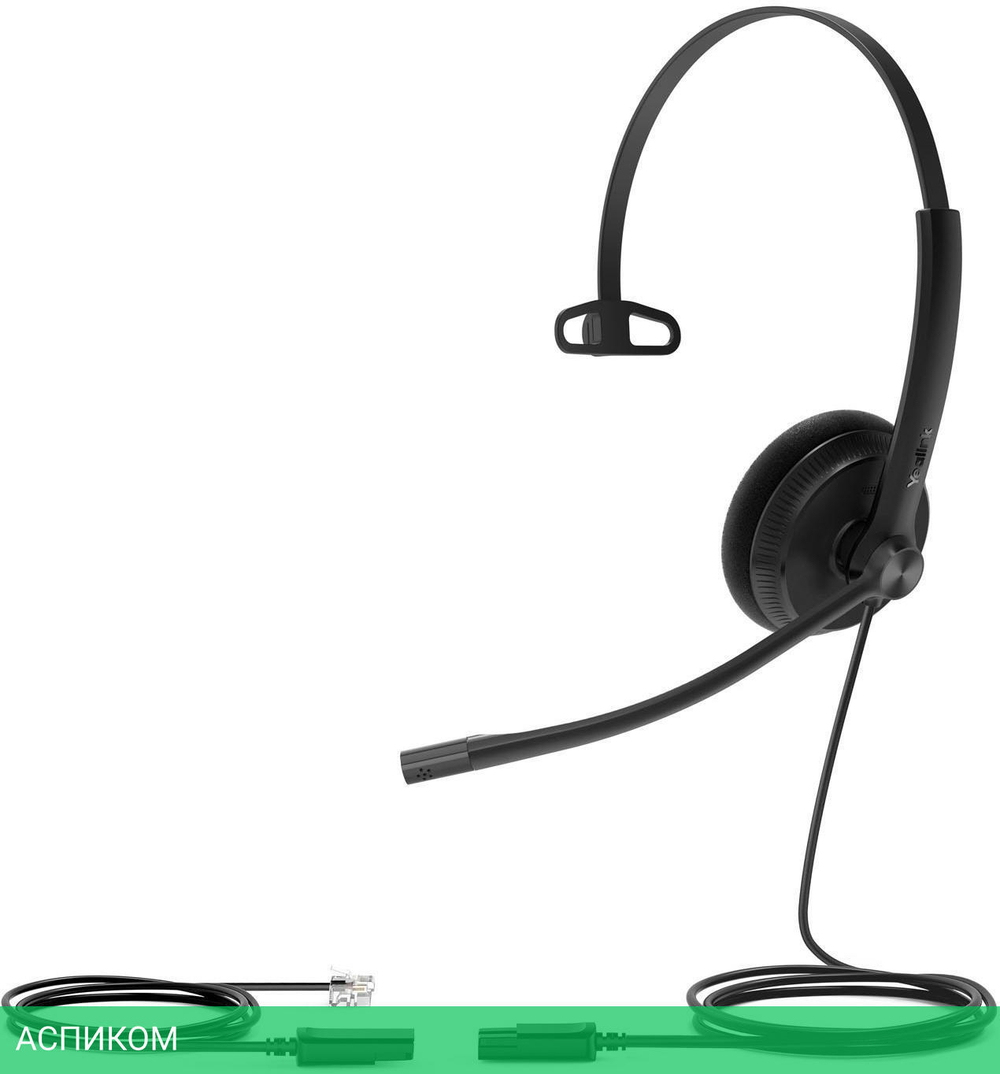 Гарнитура Yealink YHS34 Lite Mono черный