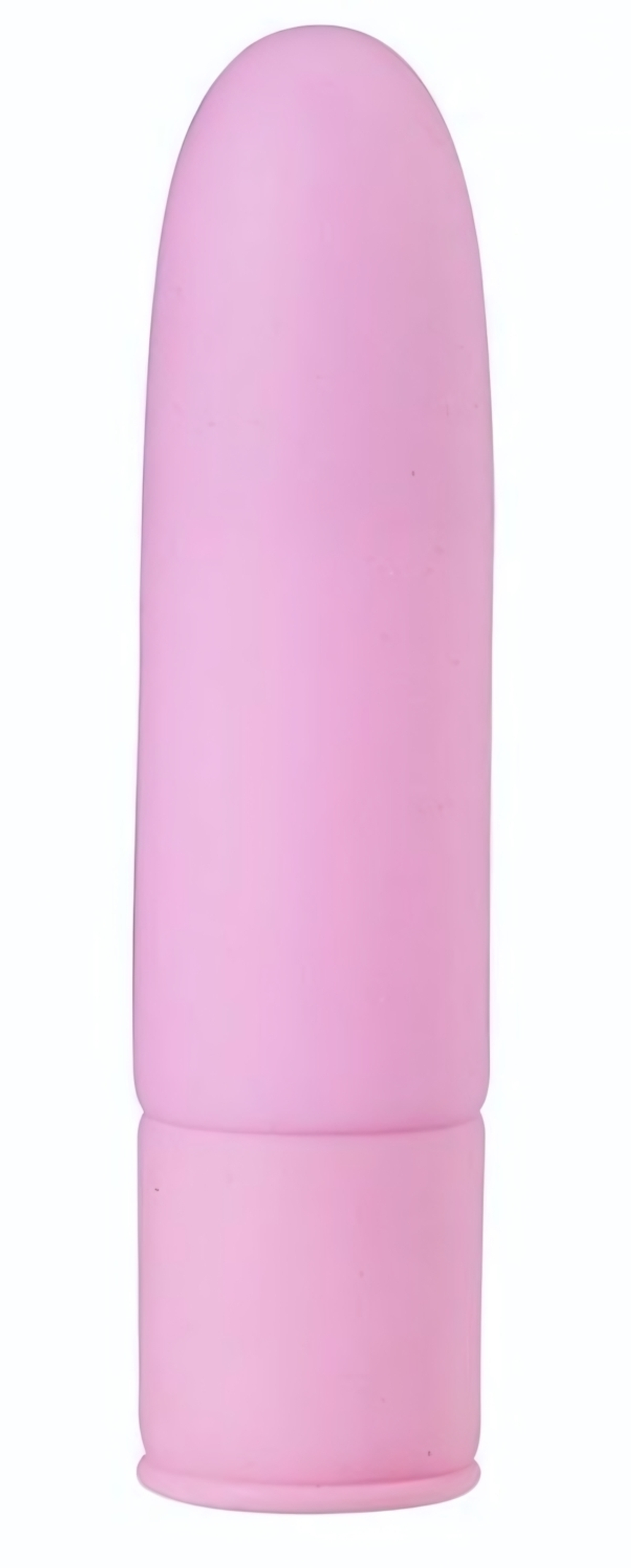 Розовый силиконовый мини-вибратор - 10 см. (Цвет: розовый)