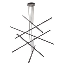 Citilux Стиг CL203261 LED Люстра подвесная с пультом Чёрная