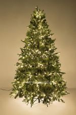 Елка с гирляндой «Валерио» (Литая+пвх) 180 см / 1,8 м