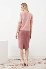 4810 Юбка женская (сливовый)