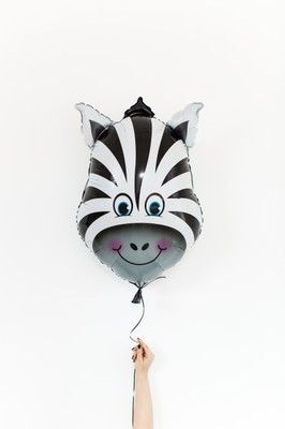 Шар (36"/91 см) Фигура, Большая голова Зебры