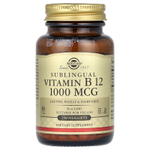 Solgar, сублингвальный витамин B12, 1000 мкг, 250 капсул