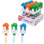 Мыльные пузыри «Малыш трицератопс» 21,5 см, 60 мл, с вентилятором, микс цветов