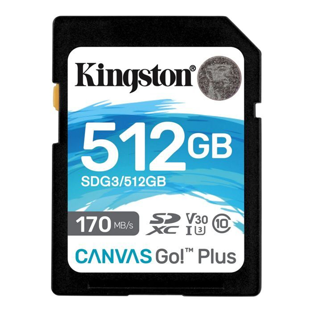 Карта памяти SDXC 512GB Kingston SDG3/512GB