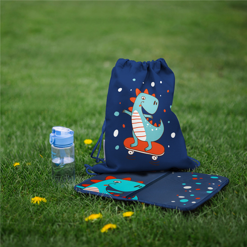 Мешок для сменки. Динозавр