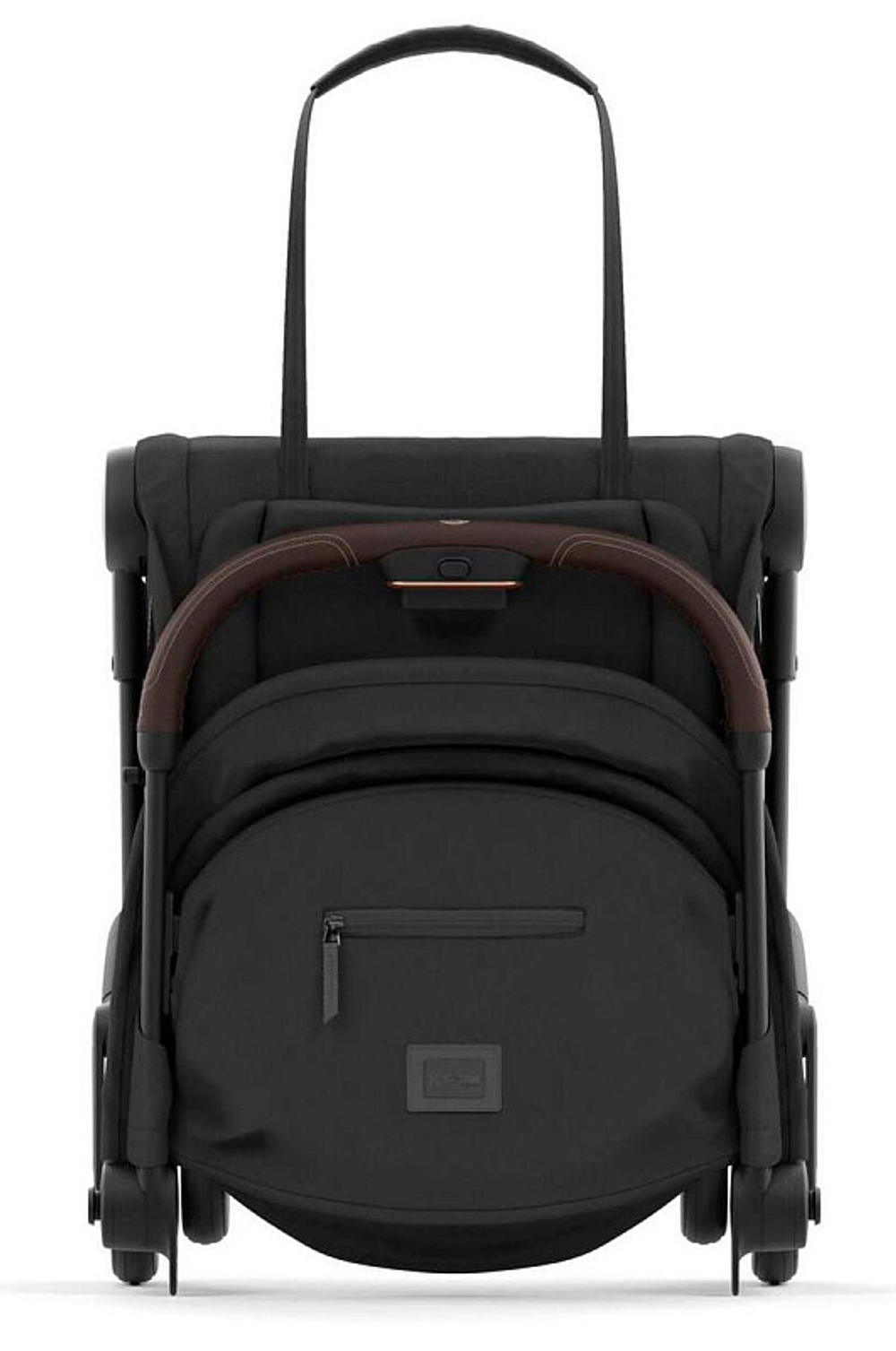 Прогулочная коляска Cybex Coya Sepia Black с дождевиком и бампером/Rosegold