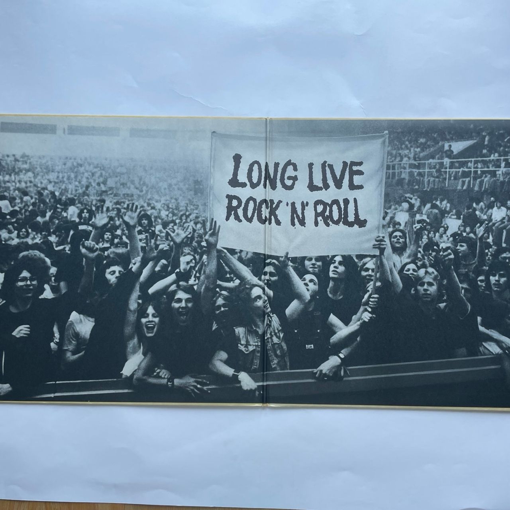 Винтажная виниловая пластинка LP Rainbow Long Live Rock N Roll (Япония 1978) (Без Оби)