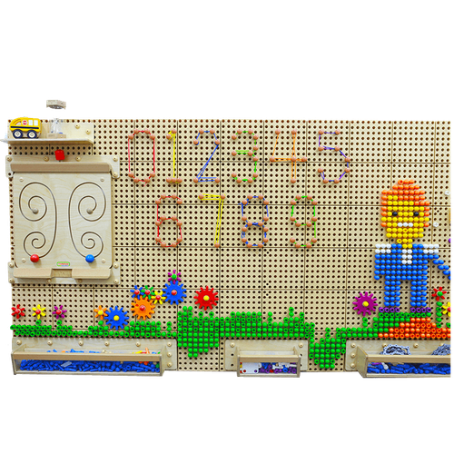 Стена колышки и шнуровка. НАБОР ИЗ 200 КОЛЫШКОВ И 30 ШНУРОВОК