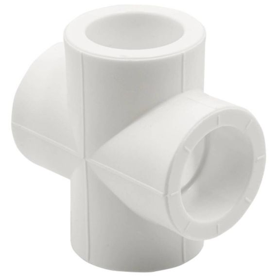 Крестовина THERMOLIGHT PP-R 20 белый (25/225)