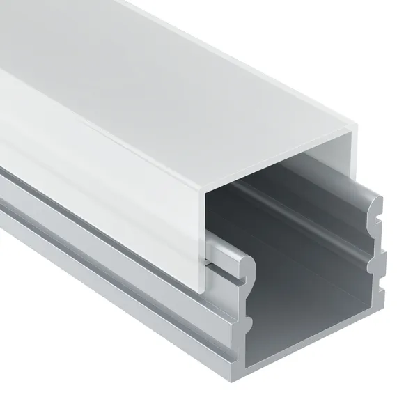 Алюминиевый профиль накладной 21x21 (Серебро, 2 м), ALM007S-2M Led Strip alm007s-2m