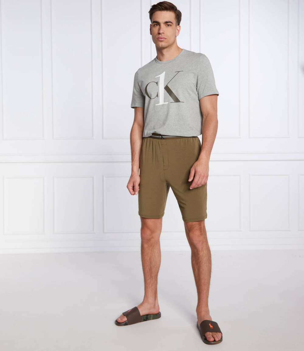 пижамные шорты Calvin Klein Underwear - зеленый(000NM2281E)