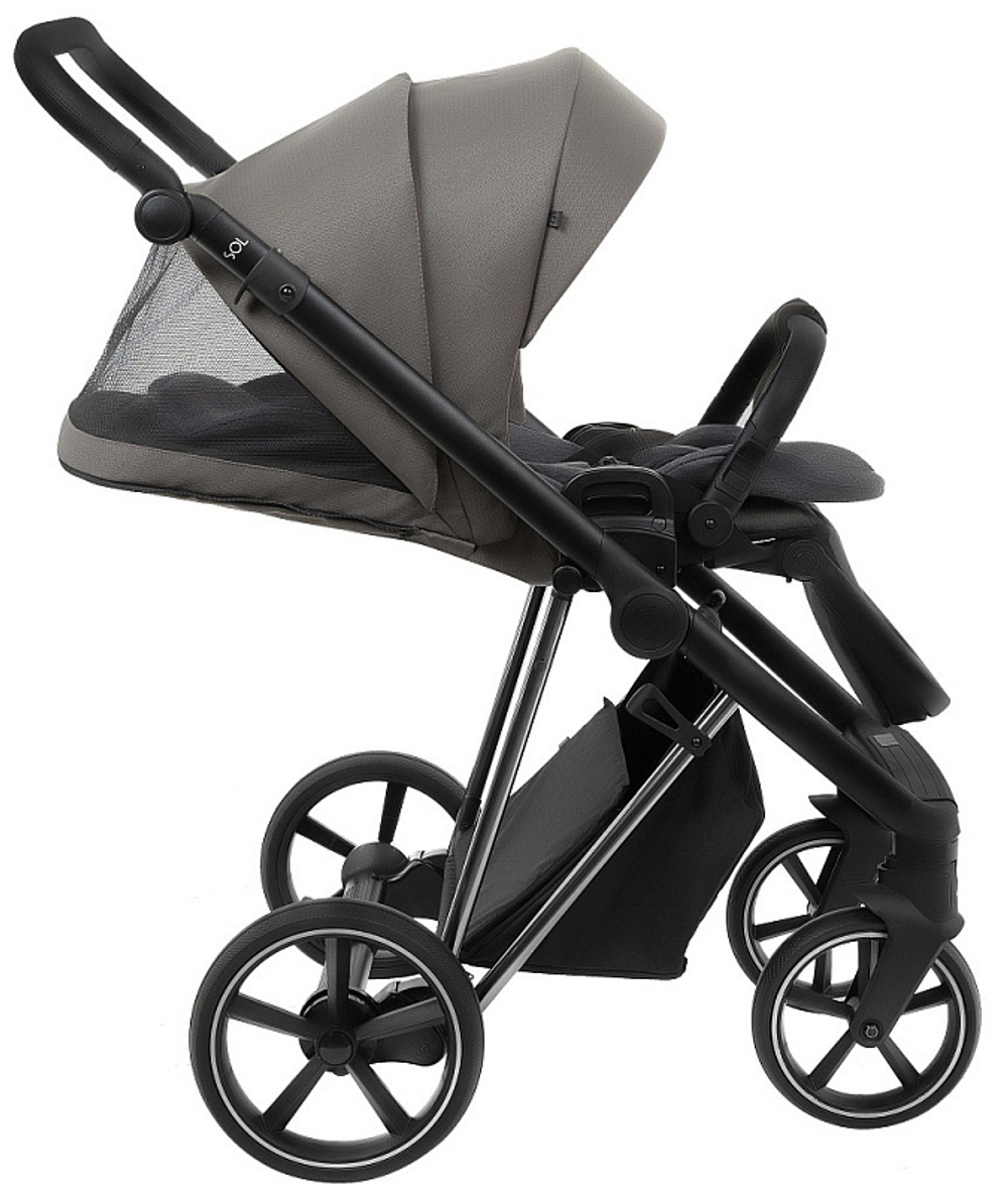 Детская коляска Roan Sol Luxury 2 в 1 RSL/4051 Taupe/Nikiel