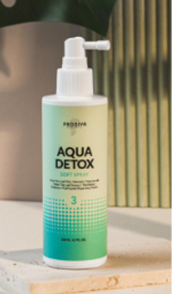 Prodiva Aqua Detox 3 Детокс спрей для чувствительной кожи головы смягчающий Soft Spray