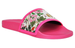 Gucci Pursuit Pool Slide 'Pink Floral' (Женская размерная сетка)