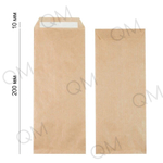 Крафт пакет заклеивающийся для приборов с плоским дном 80*220 мм 40 г/м2 бурый, 2000шт