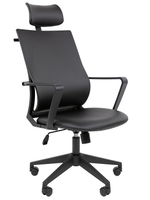 Офисное кресло CHAIRMAN 545 с подголовником, экокожа