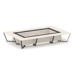 Steel Meet Стол переговорный прямоугольный KM-PR.B.SP-20K Денвер Светлый/Графит Глянец/Металл Антрац